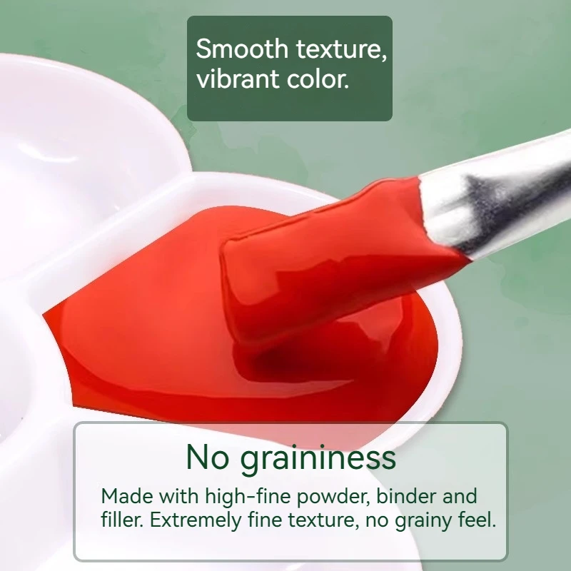 24 لون طلاء الغواش 5 مللي/أنبوب أصباغ مصبوغة للغاية غنية حية للورق المقوى قماش لتقوم بها بنفسك الحرفية الكبار الفنانين الطلاب