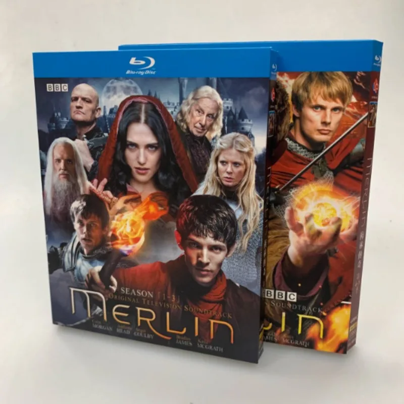 Merlin Season 1-5 (2012) Blu-ray discBlu-ray disc 8-D