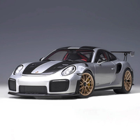 1:32 Porsche 911 GT2 RS Alloy Sports Car Model Diecasts Metal Racing Car Model Simulation Sound Light Collection Kids Toys Gifts