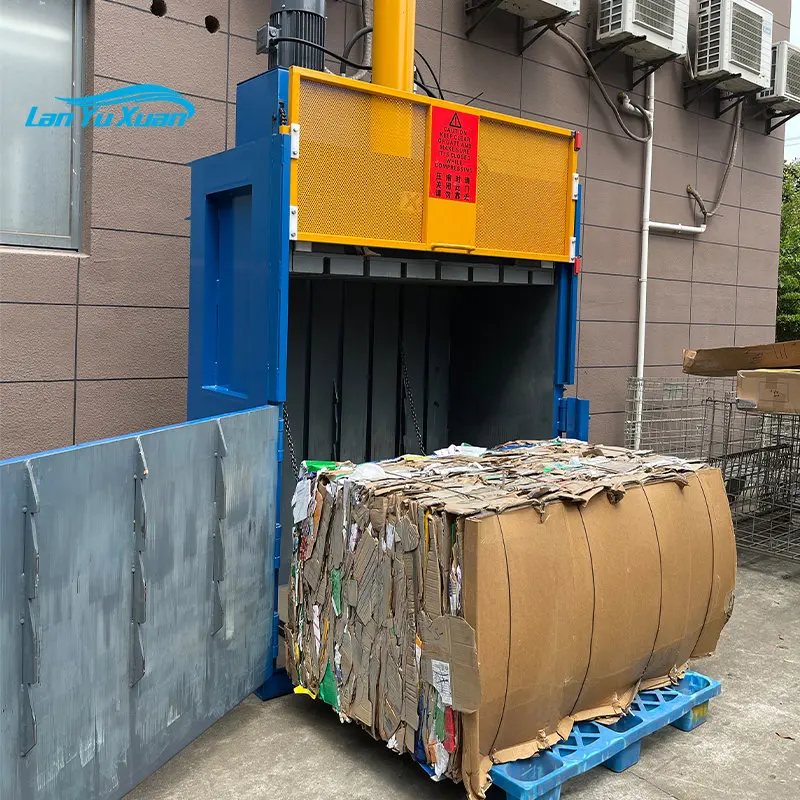 Waste Paper Baling Machine/hydraulic Carton Compress Cardboard Baler Press Packing Machine