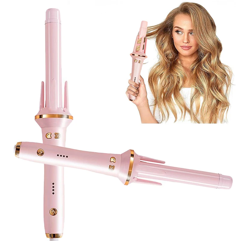 

Профессиональные автоматически вращающиеся щипцы для завивки волос с быстрым нагревом, портативные керамические щипцы для завивки волос с регулировкой температуры, автоматические щипцы для завивки волос