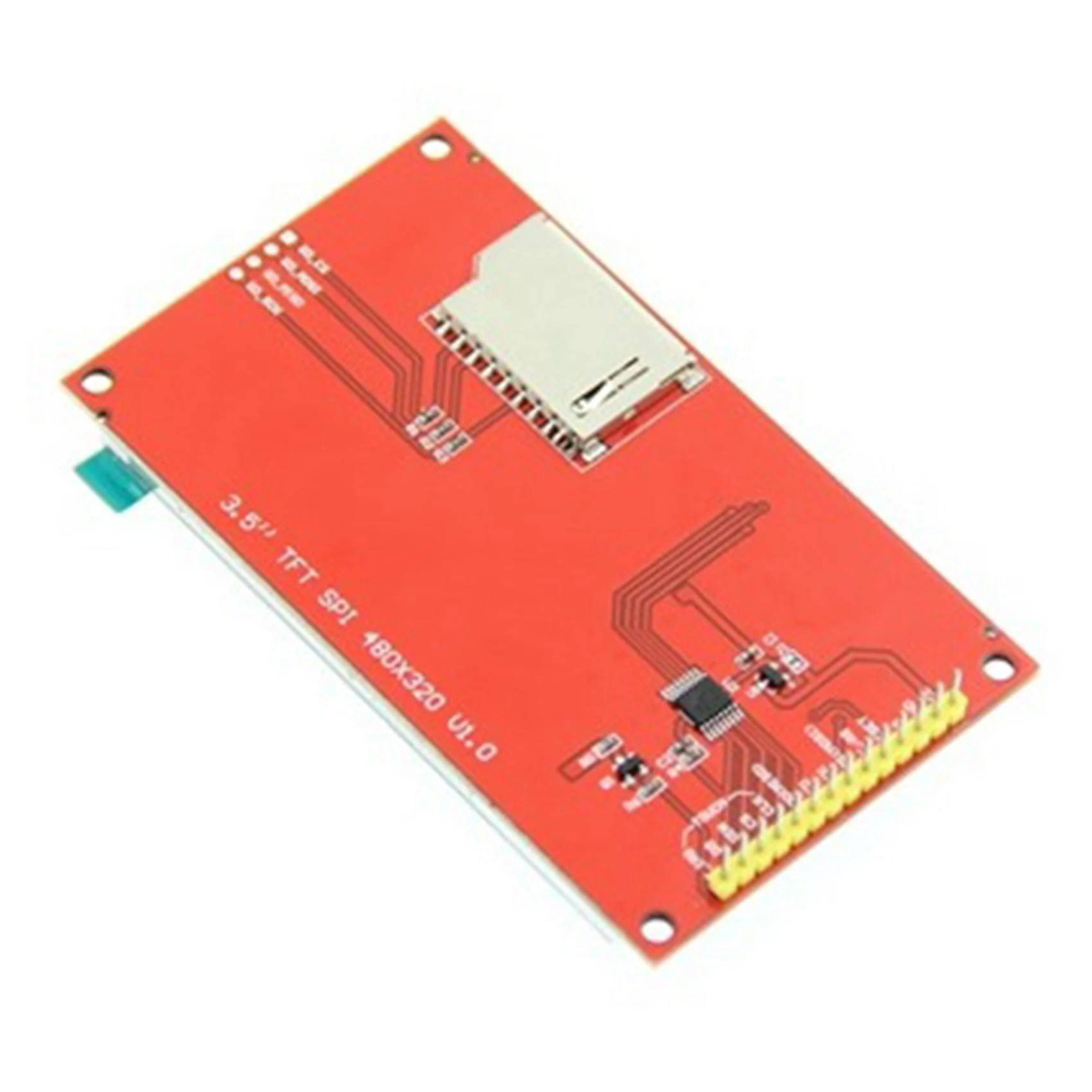 Eccellente 1 pz schermo LCD TFT da 3,5 pollici driver modulo LCD seriale SPI IC ILI9488 supporto touch capacitivo