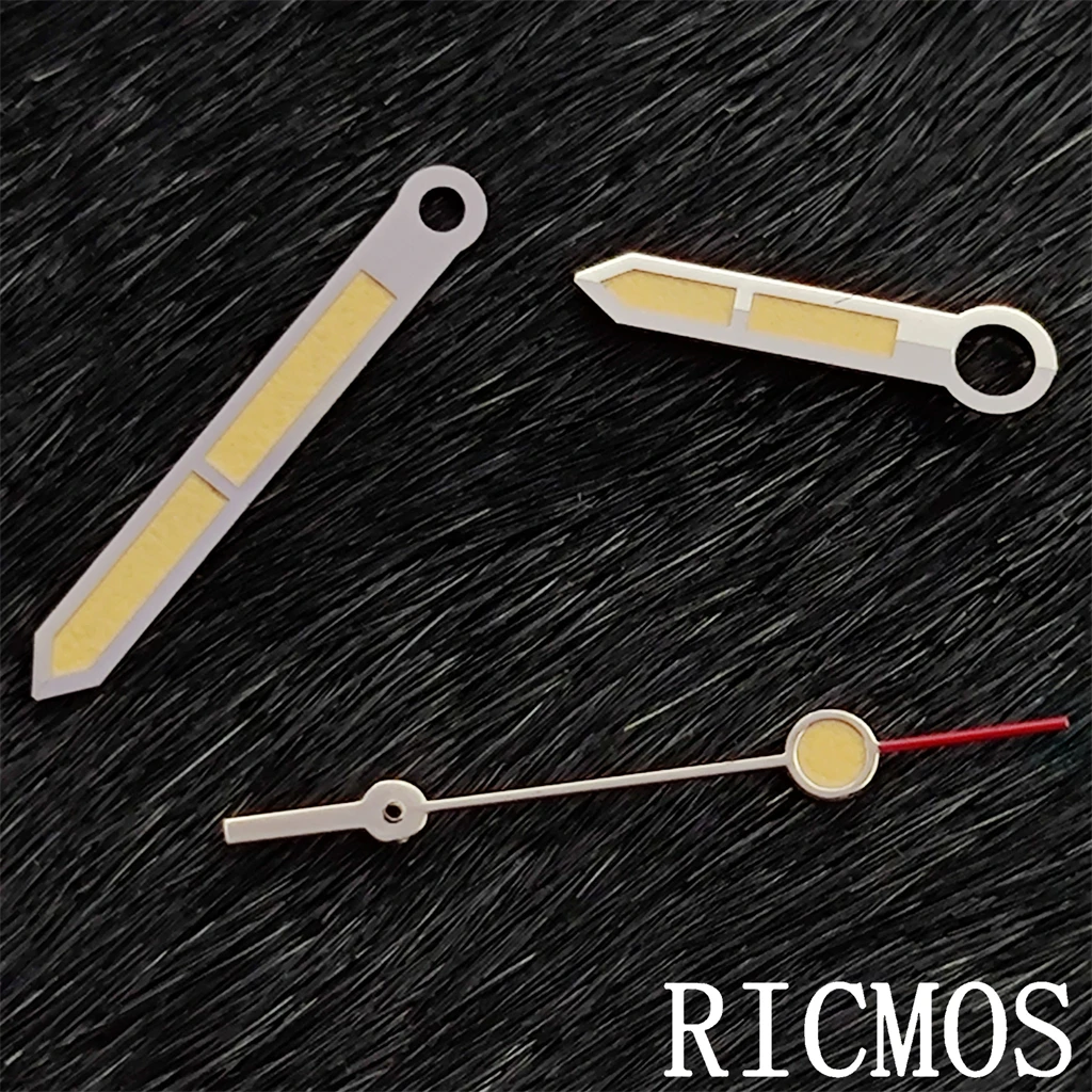 Geelgroene, lichtgevende wijze - Watch Hands Set Luminous Replacement Nh35 recensie en prijs