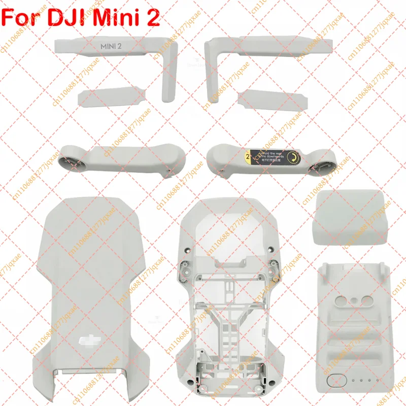 for DJI Mavic Mini 2 Original Arm Covers & Body Shell (Upper/Bottom/Middle Frame)