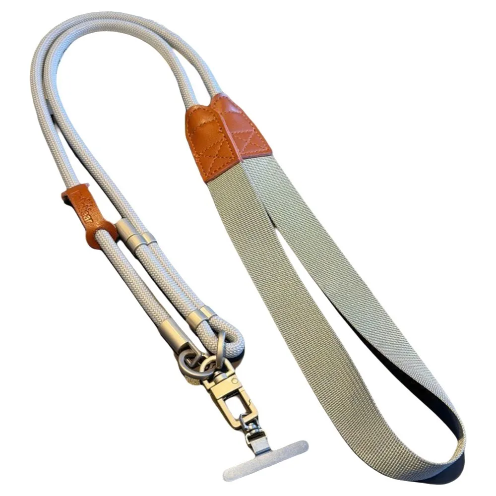 

Новый универсальный регулируемый ремешок для телефона с металлическим крючком, вращение на 360 градусов, ремешок через плечо, защита от потери, подходит для всех чехлов для телефонов.