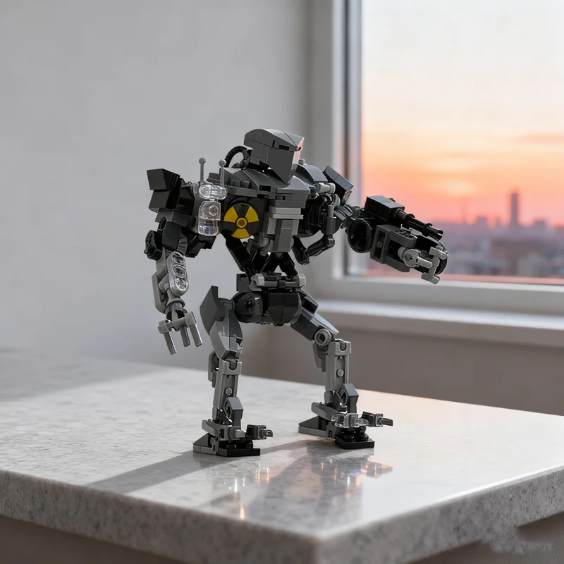 Model Kit Robocop - ชุดตัวต่อ MOC Robocain จาก Robocop 2