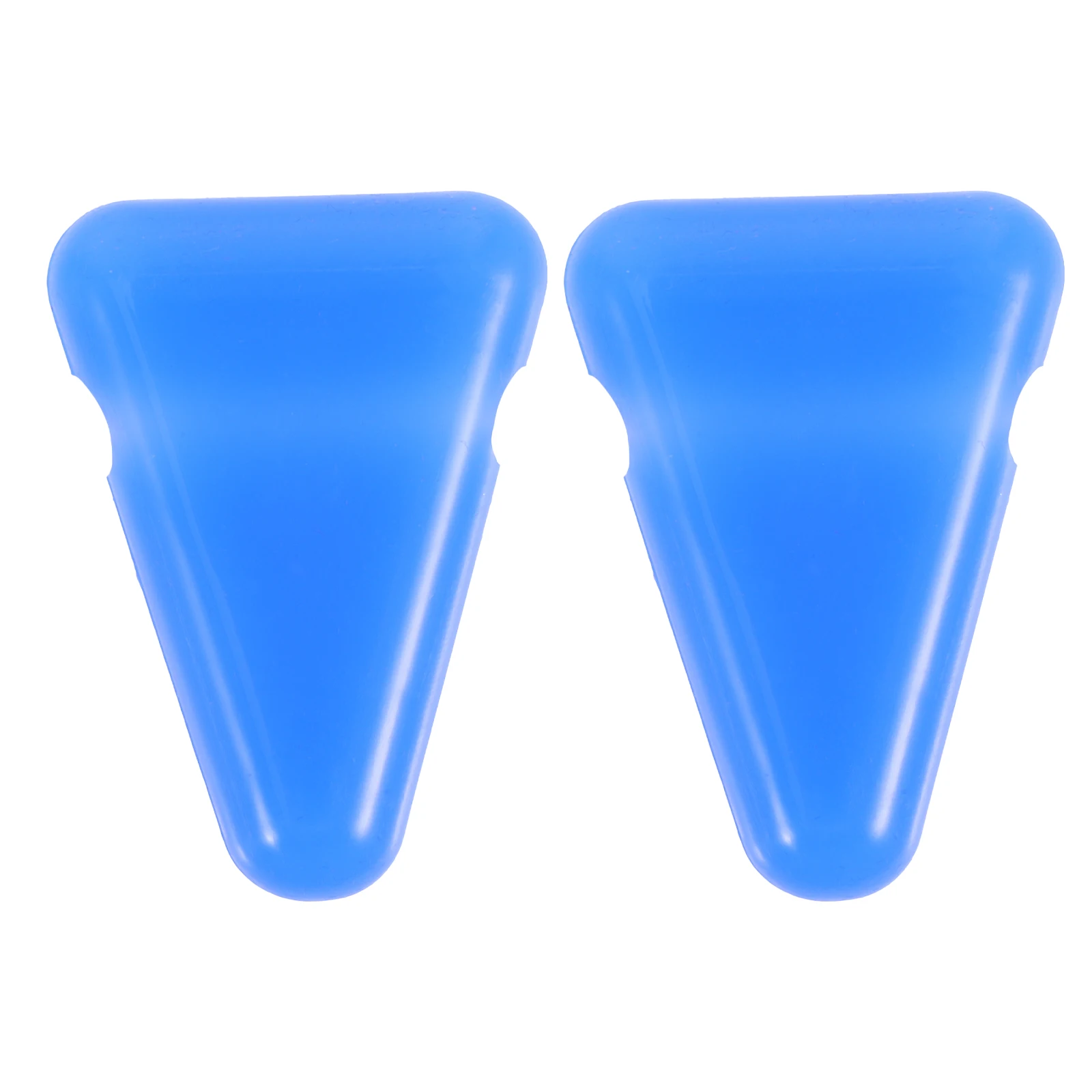 

2pcs Tuning Fork Holder Triangle Silicone Base Block Secure Stand Stabilizer Mount Compatible Durable Easy Clean Portable