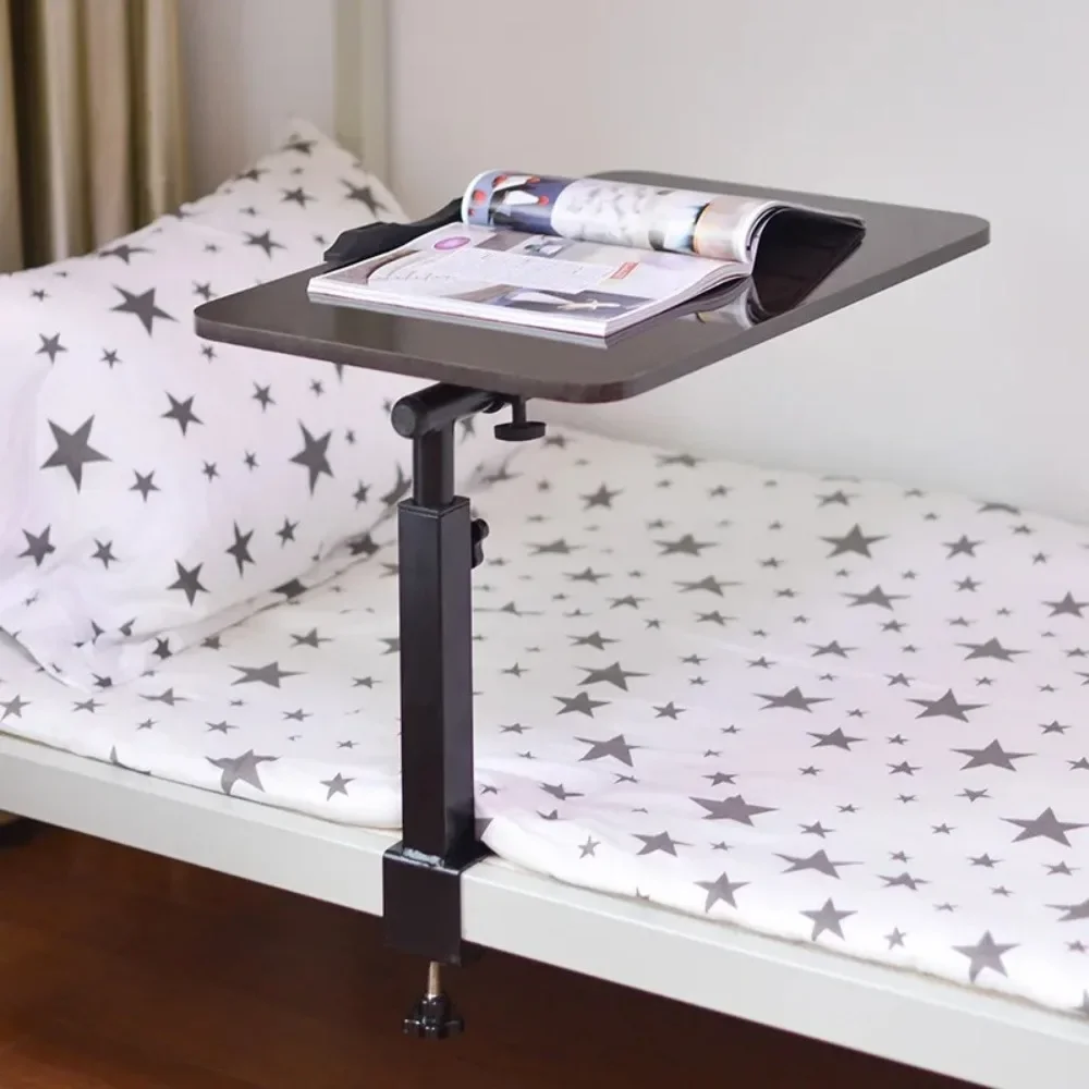 BM-20 METAL MDF Desk/ Bed Side Book Reading Mount Clamp + Keyboard Stand Height Adjust 700-900mm Tilt Simple 0-60mm Desk/bed