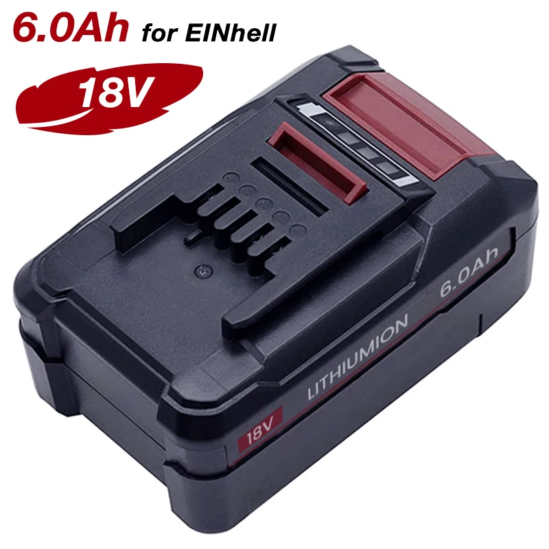 6000mAh 18V Li-ion Replacement EIN18C2 Battery for EINHELL Power X-change PX-BAT4 PX-BAT52 PXBP-600 PXBP-300 TE-HD18Li TE-RS18Li