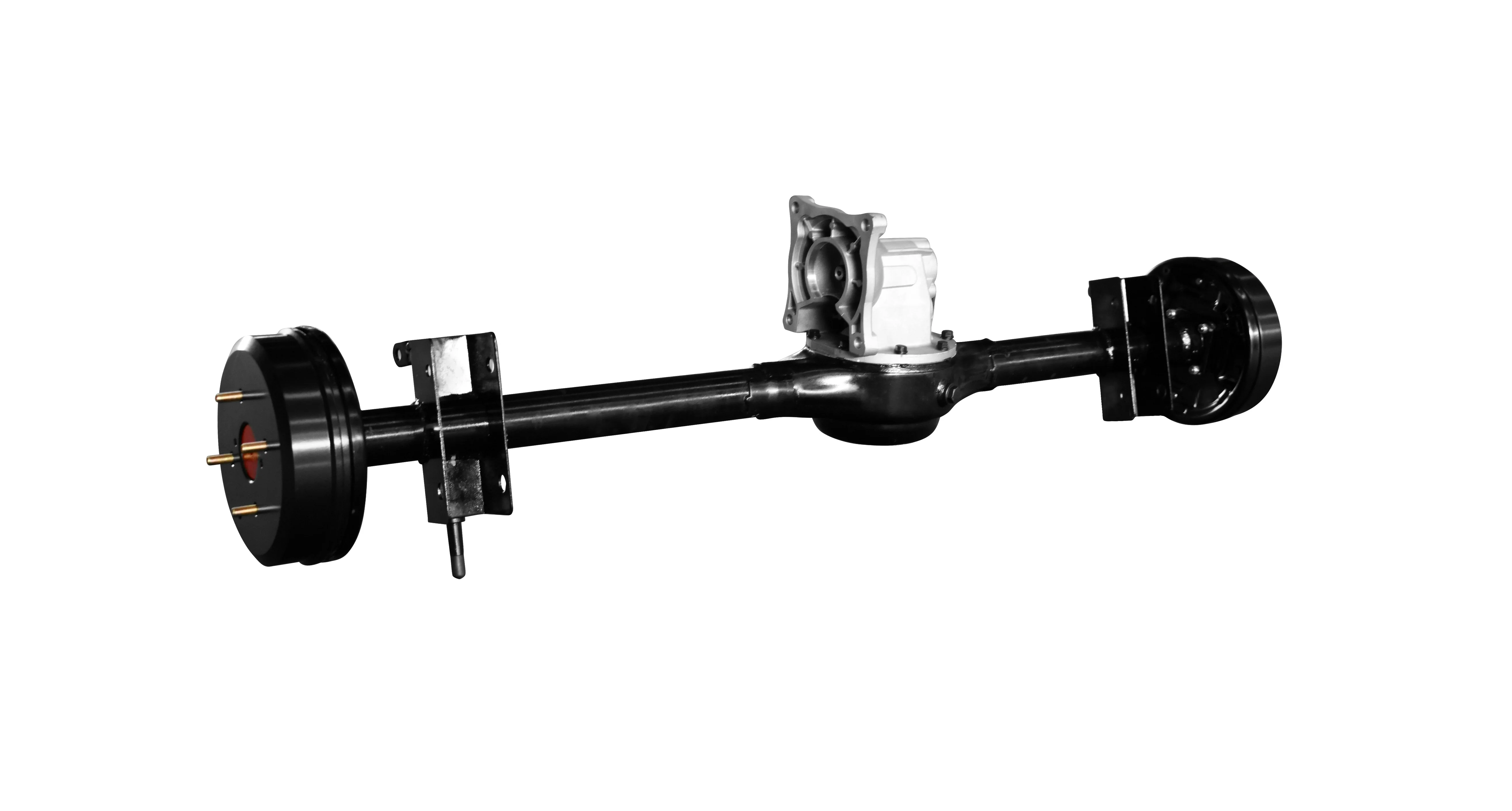 Brushless DC Motor Trailer Axle, freio elétrico Kit, 24V