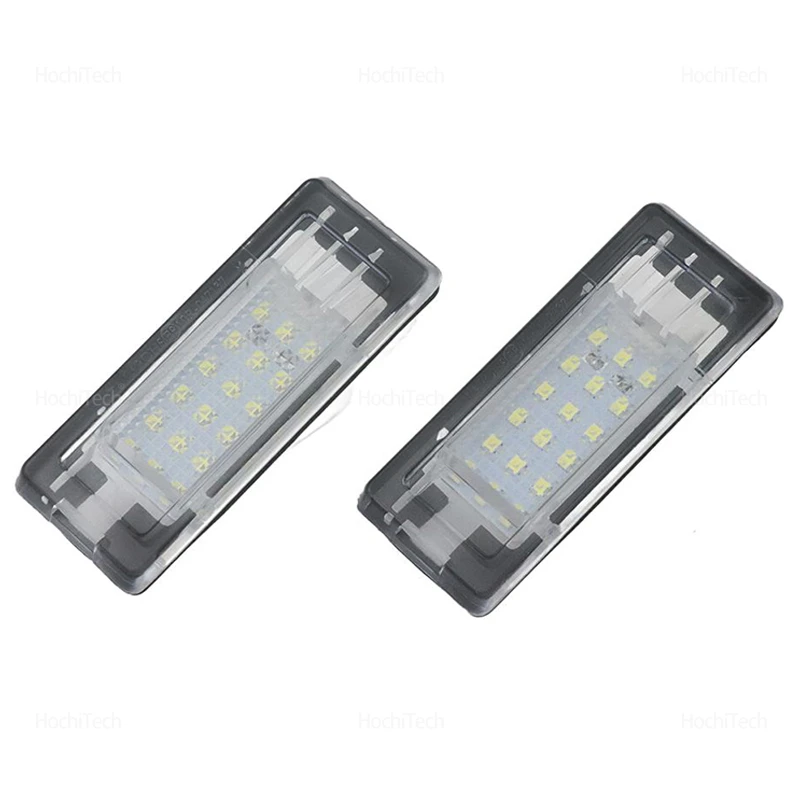 For Dacia Duster Renault Captur Kaptur Espace Fluence White Canbus Rear License Plate Light LED Scenic Latitude Laguna Modus Zoe - view 3