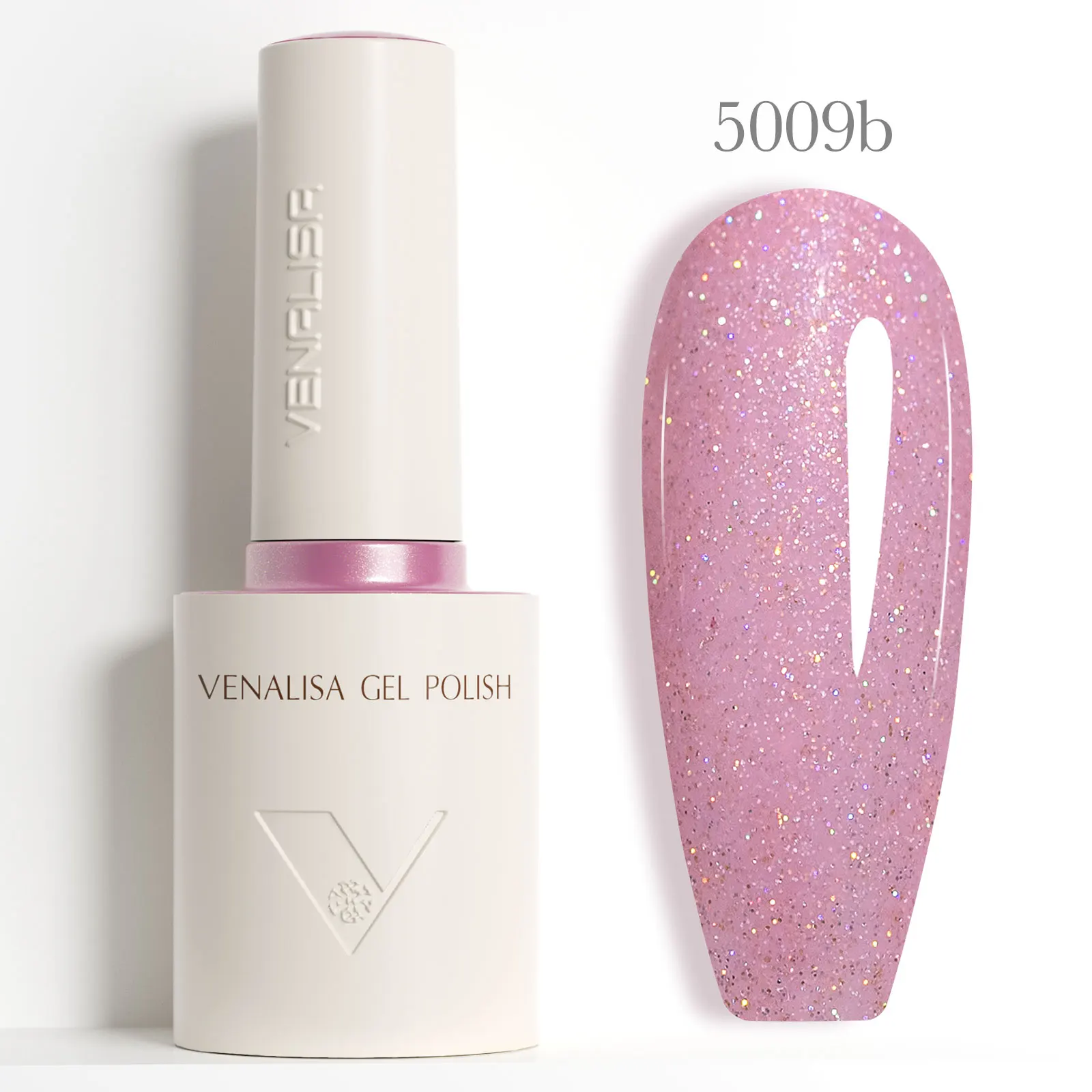 1 st Venalisa Nagelgel Polish Melkachtig Wit Semi Transparant Hema Gratis Losweken UV LED Gel Vernis Zachte Borstel ronde Vorm Pigment