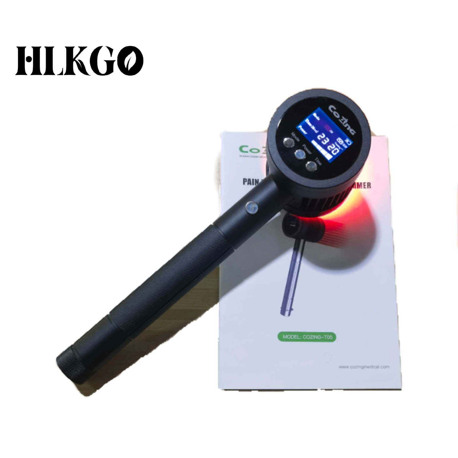 

HLKGO Профессиональное устройство для лазерной терапии с двойной длиной волны (650 нм + 808 нм) для облегчения боли в нервах и ускоренного заживления ран