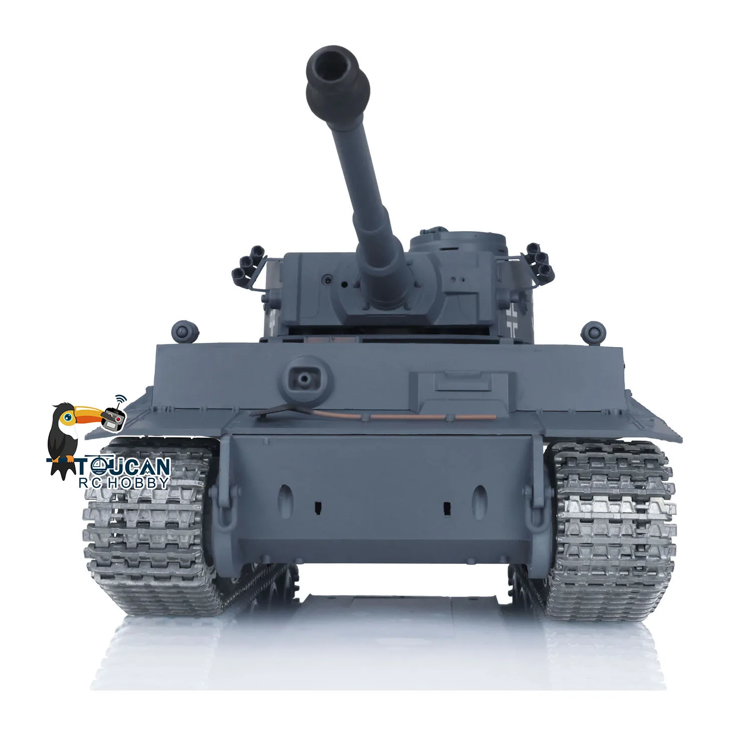 

1/16 HENG LONG 7.0 Tiger I RC Tank FPV 3818 W/ 360 Turret Barrel Recoil Remote Control Car RC Panzer Toys for Boys TH17243-SMT4