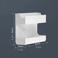 Multi-functional Wall-mounted Organizer for Remote Controls and Mobile Phones 4