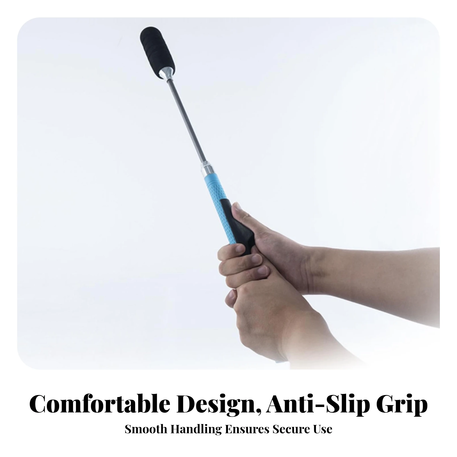 Ergonomischer Golfgriff mit Textur, Sportausrüstung mit Fingerrillen, Langlebig mit Extra-Haftung