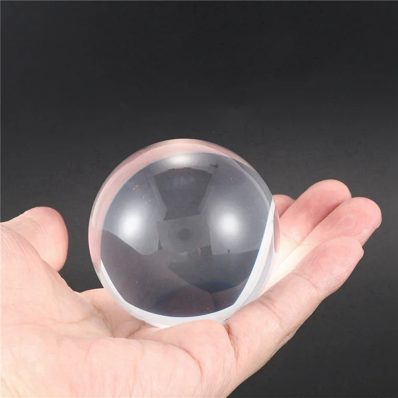 3Pcs 60Mm Clear Acrylic Ball Transparent Contact Manipulation Juggling Ball Gifts