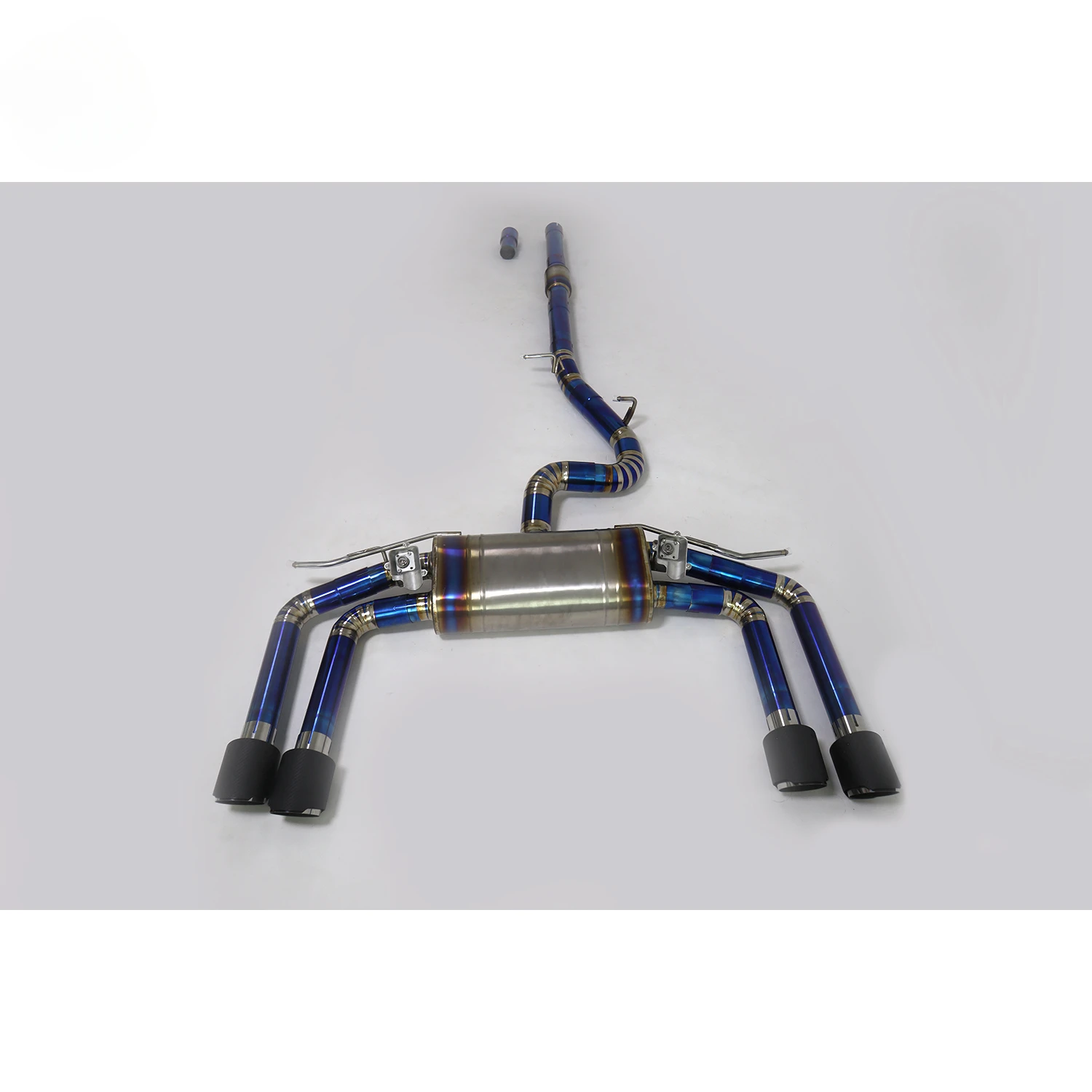 OUCHI  Titanium Alloy Exhaust System Performance Catback For Audi S3 2.0T Valve Muffler OEM Control