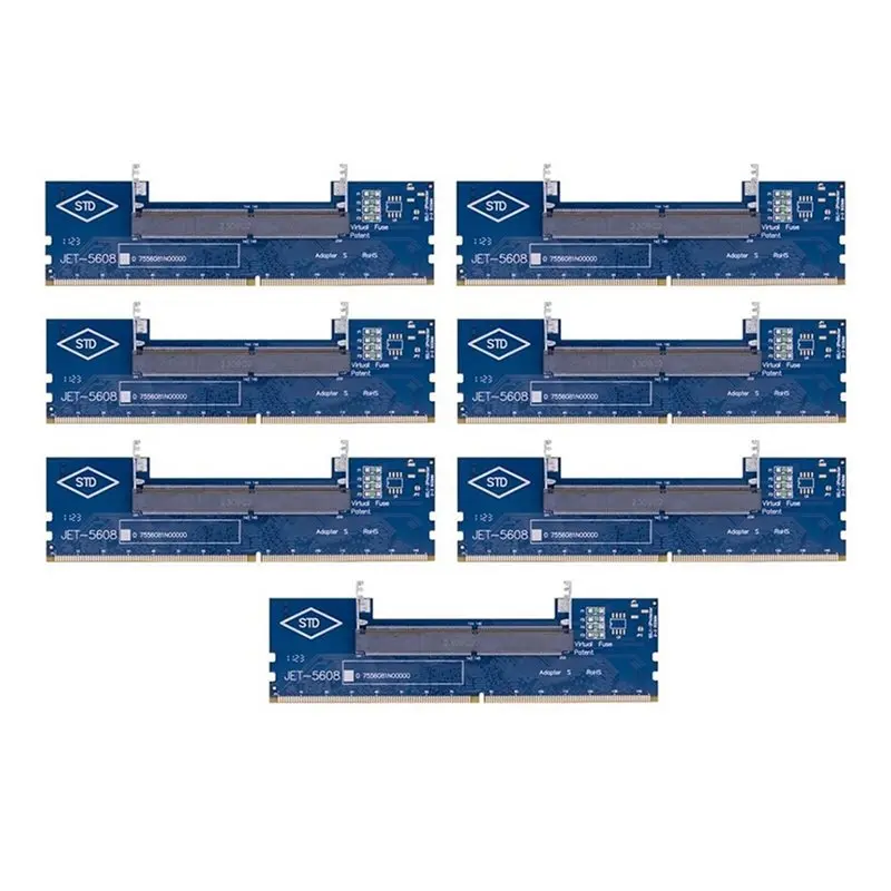 adaptateur-de-memoire-n36r-ddr4-7-pieces-carte-so-dimm-pour-ordinateur-portable-vers-ordinateur-de-bureau-carte-de-test-de-module-ram