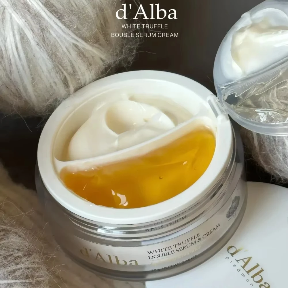 Crema Doble de Trufa Blanca D'Alba, Hidrata, Humecta, Suaviza la Piel Sensible y Seca, y Mejora la Elasticidad de la Piel