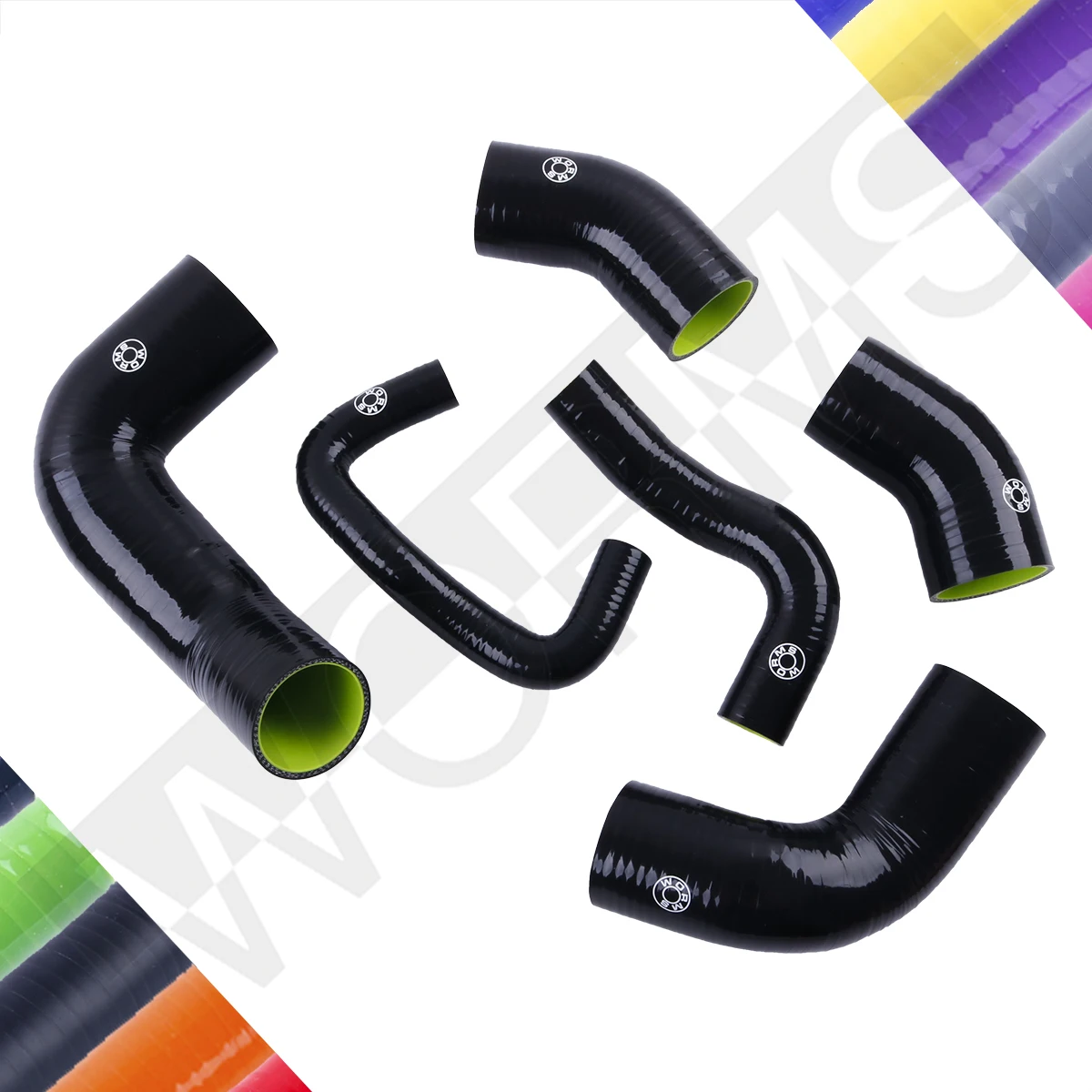 For 2001-2007 Mitsubishi Lancer Evolution EVO 7 8 9 CT9A 2.0L Turbo Silicone Intercooler Hose Pipe Kit