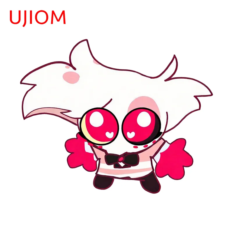 UJIOM Angel Dust Chibi Anime Character Wall Sticker Attractive Chic Waterproof Decal Suitable For Surfboard Skateboard Decor