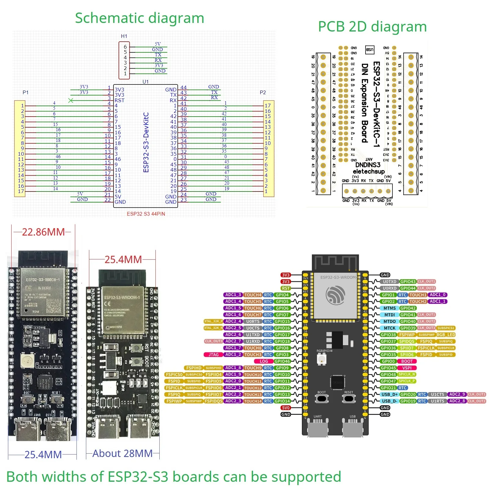 placa-de-desenvolvimento-esp32-s3-integrada-com-montagem-em-trilho-din-bluetooth-arduino-wifi-iot-diy-solution