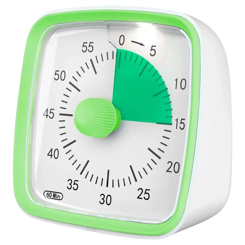 ABKR-Digital Kitchen Timer With Visual Countdown Function, Count Up Mode, Loud Alarm Sound For Enhanced Cooking And Baking A