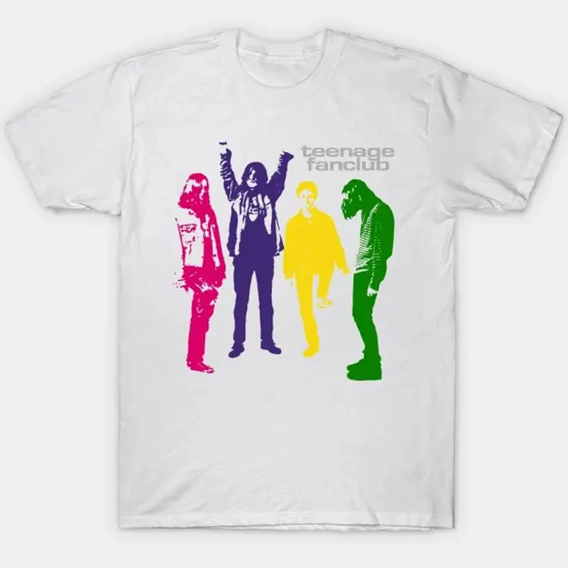 

Новая футболкаnage Fanclub Band Shirt белая от S до 345Xl Xa716