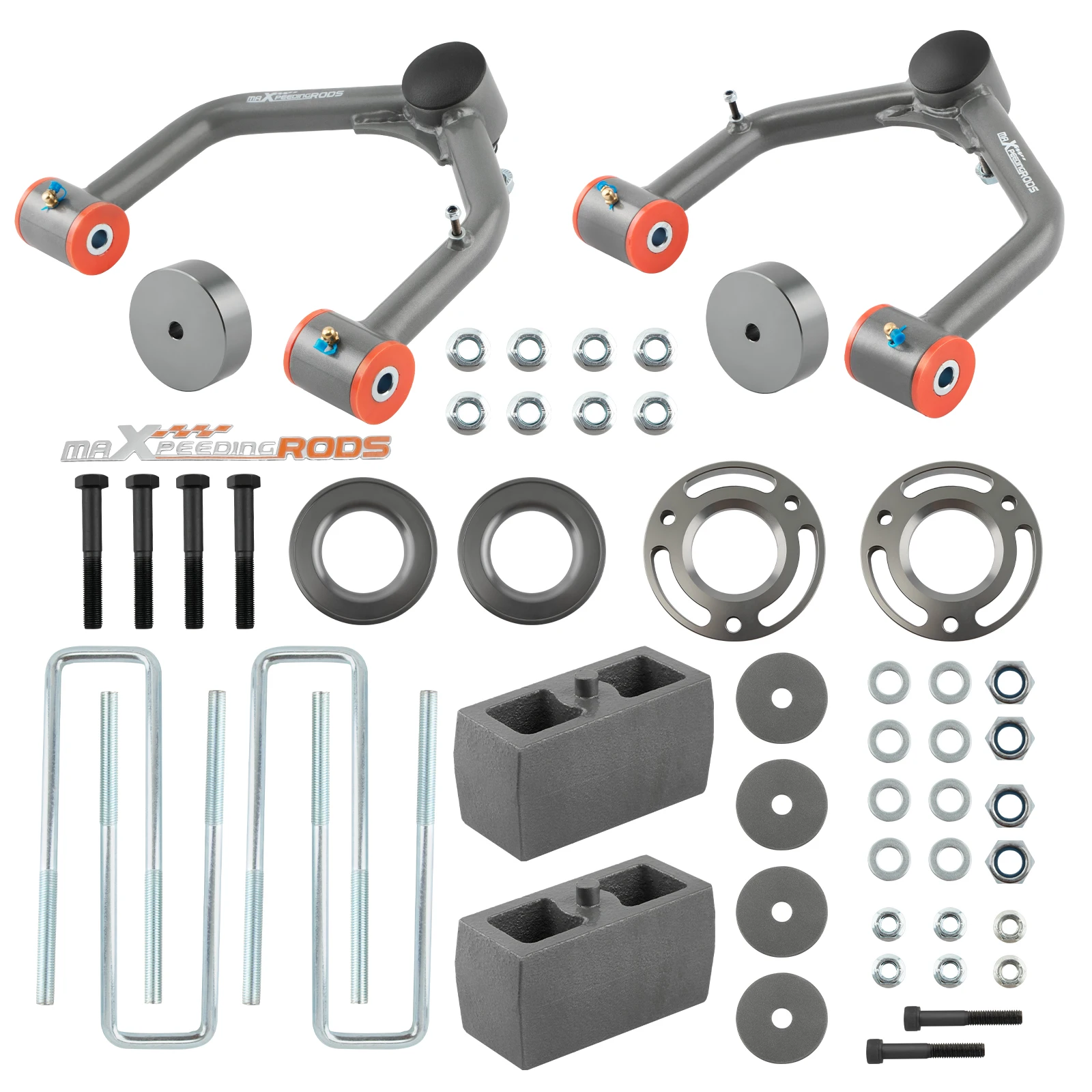 maXpeedingrods 2in Lift Kit For Silverado Trail Boss Sierra AT4 1500 4WD 19-22