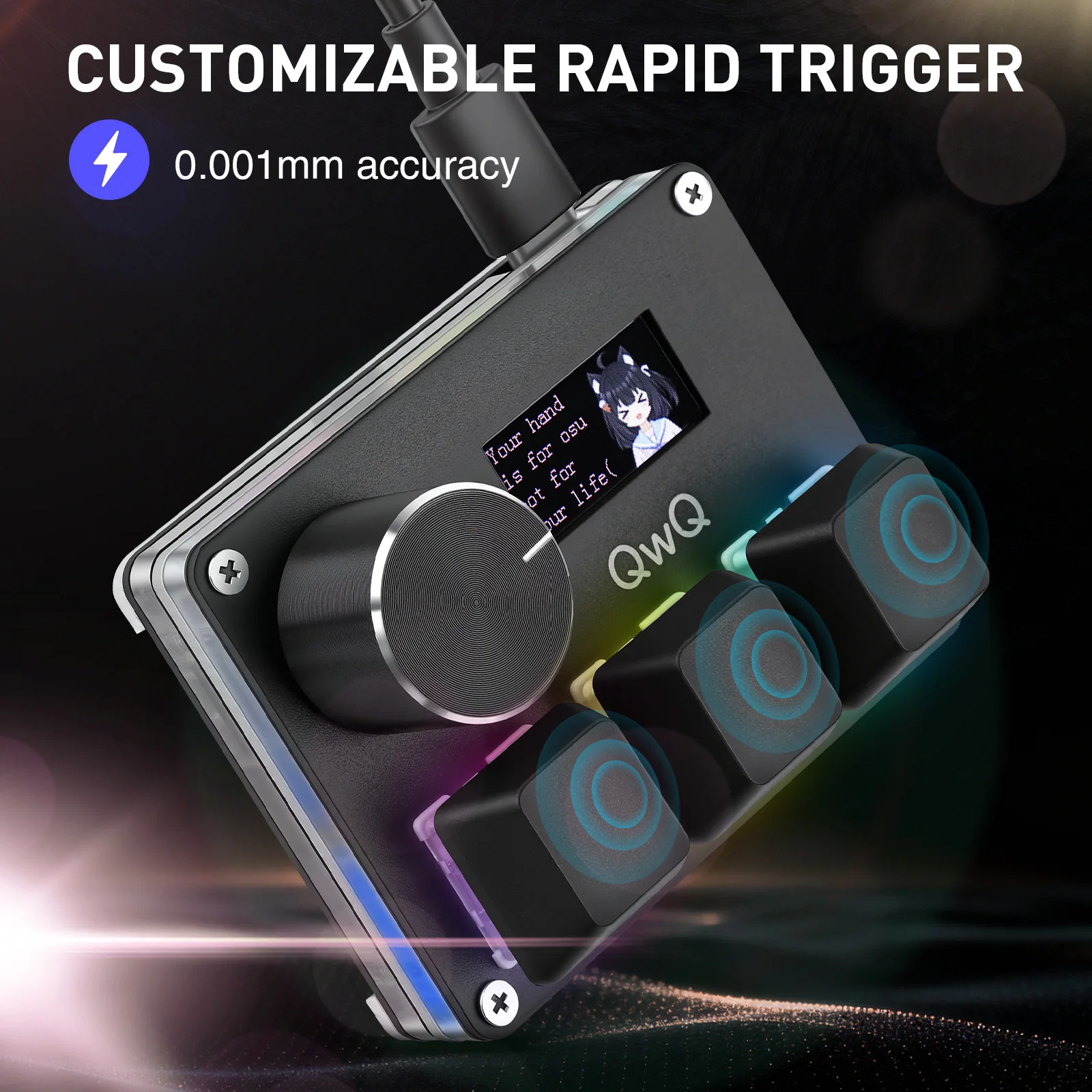 Rapid Trigger Magnetic Gaming Keyboard 2