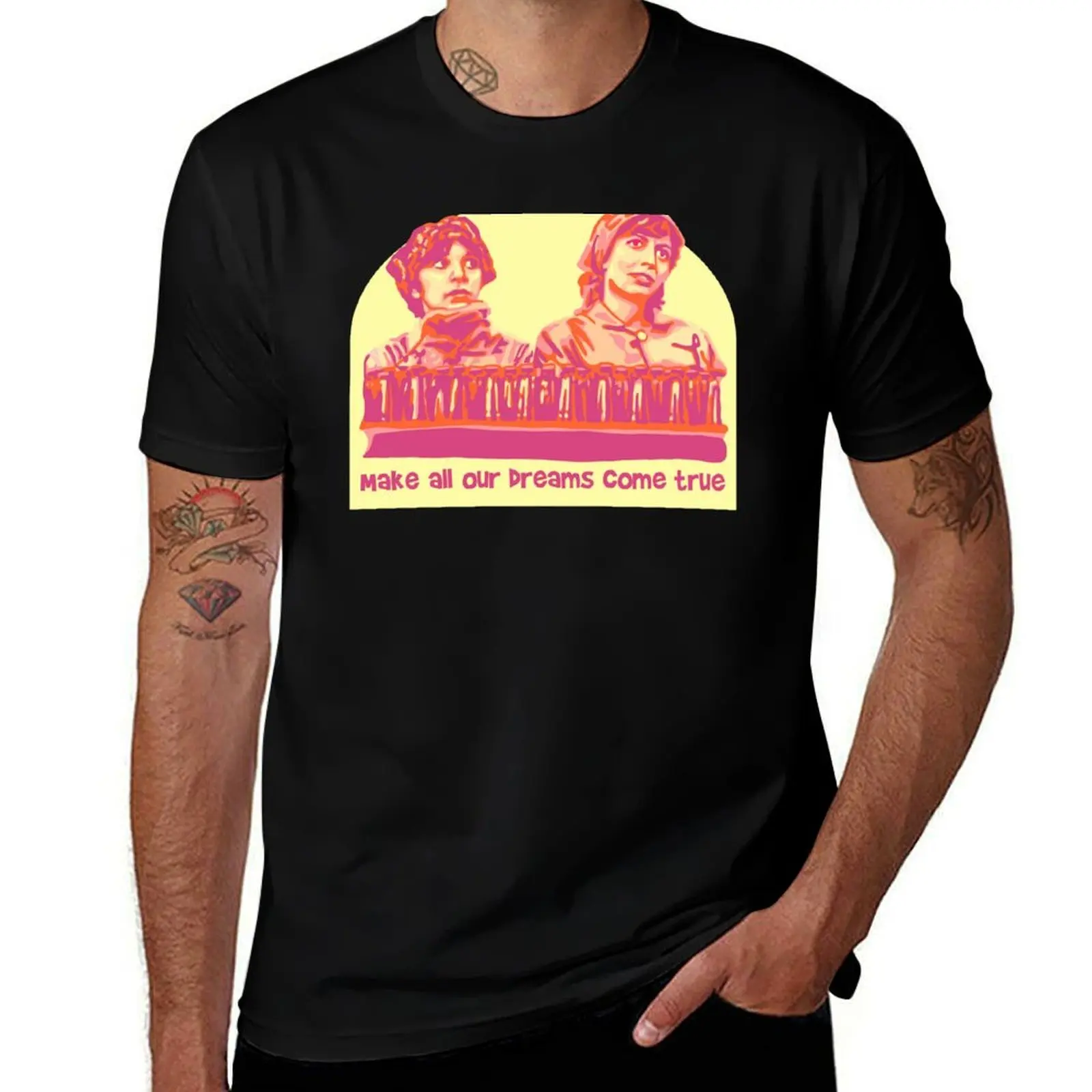 

Мужская футболка и мужские забавные рубашки Laverne на заказ Come t T-Shirt - True funny for T-Shirt Dreams рубашки с принтом графики Shirley
