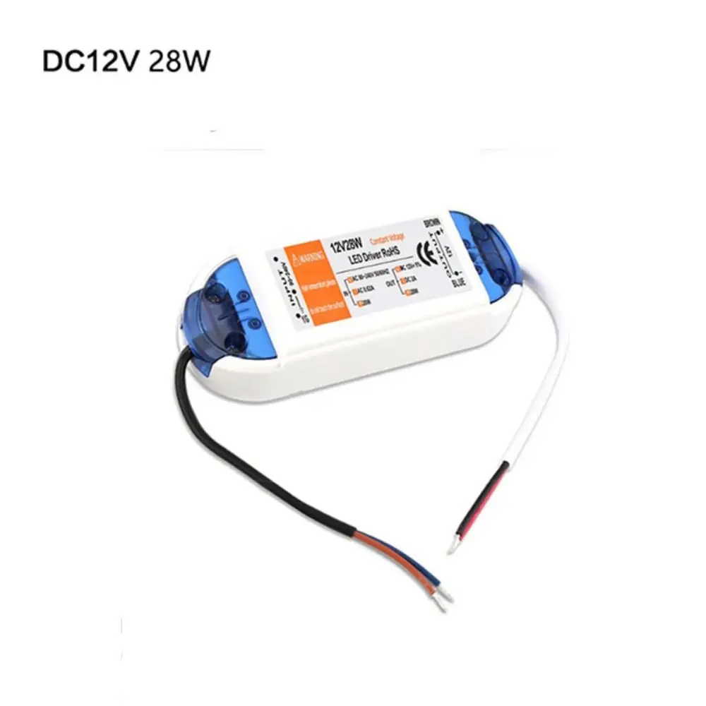 DC12V Power Supply 18W28W48W72W100W AC Adapter Led Driver With Overload Protection 110V 220V To 12V Lighting Transformer Switch