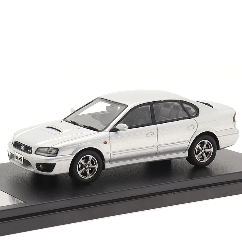 1:43 Hi-Story Modello in resina per auto Subaru Legacy B4 RSK 2001 Simulazione ad alto dettaglio Display da collezione Giocattolo regalo