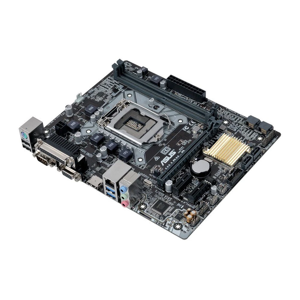 Imagem -05 - Motherboard Suporte Lga 1151 I76700k 6700 I5-6600k 6500 I3-6300 6100 Cpu Ddr4 Intel H110 Usb 3.0 Pci-e 3.0 Atx Asus-h110m-d