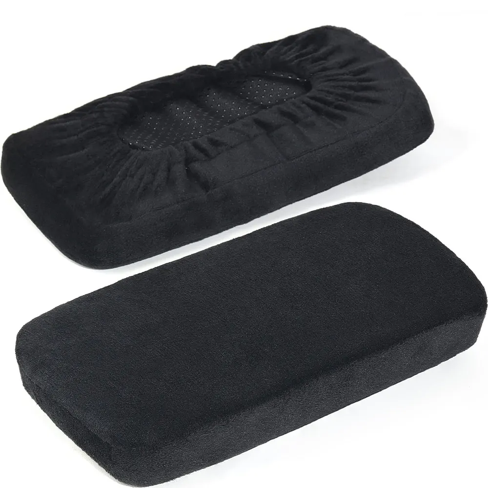 1 Pair of Ergonomic Memory Foam Office Chair Armrests, Comfortable Game Chair Armrests for Elbow and Forearm Decompression