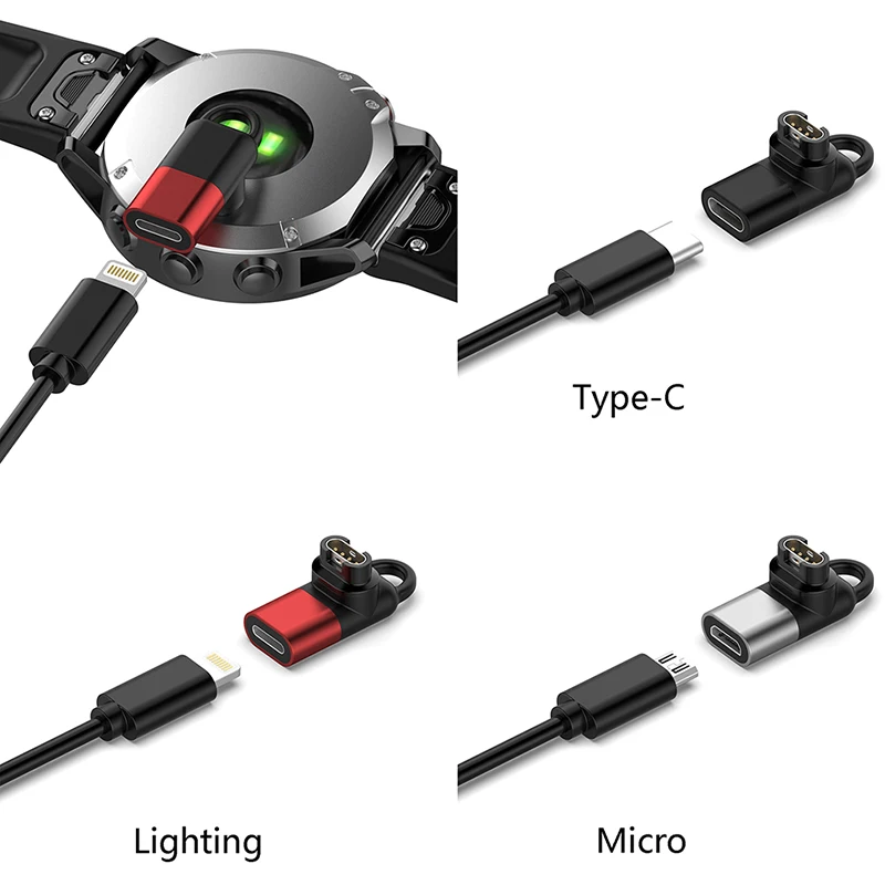 USB Charger Adapter Data Cord Cable For Garmin Fenix 7 7X 7S 5 5X 5S 6 6X Pro instinct 2  Venu SQ Enduro  D2 Charlie Quatix 5