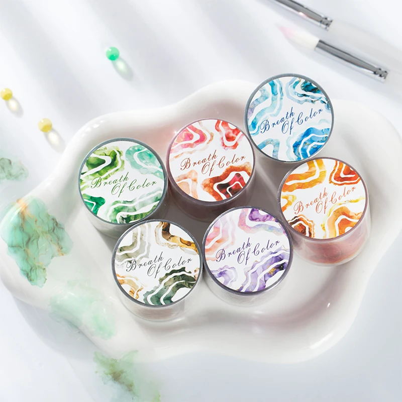 

35 мм * 2 м цветные красящие знаки, наклейки на ленту, креативный скрапбук, клей для ручного счета, ручная работа, сделай сам, мусорный журнал, принадлежности для рукоделия