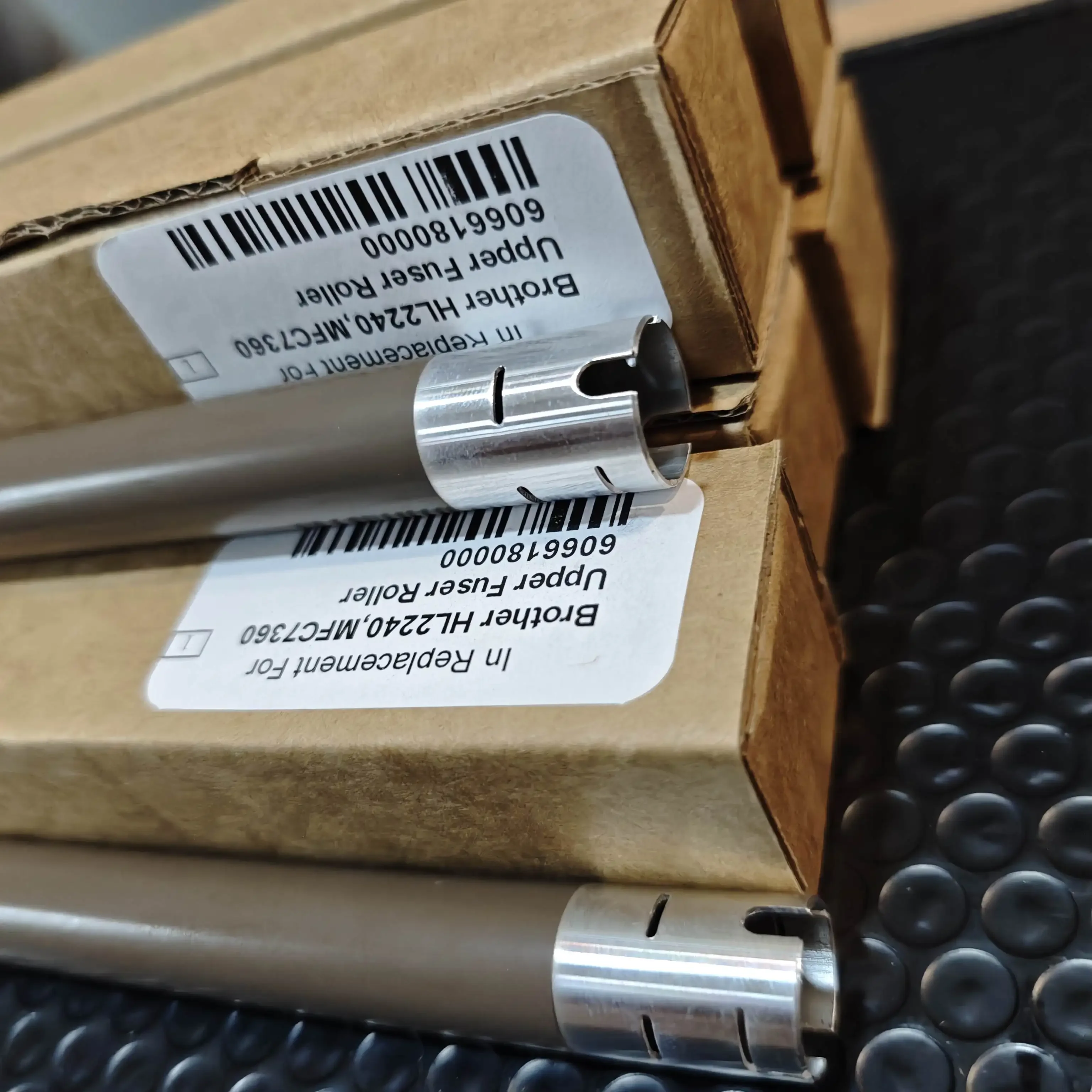 10pcs LY3704001 LY2488001 Fuser Upper Heat Roller is for  Brother DCP 7055 7057 7060 HL 2130 2132 2220 2230 2240 2242 2250 2270