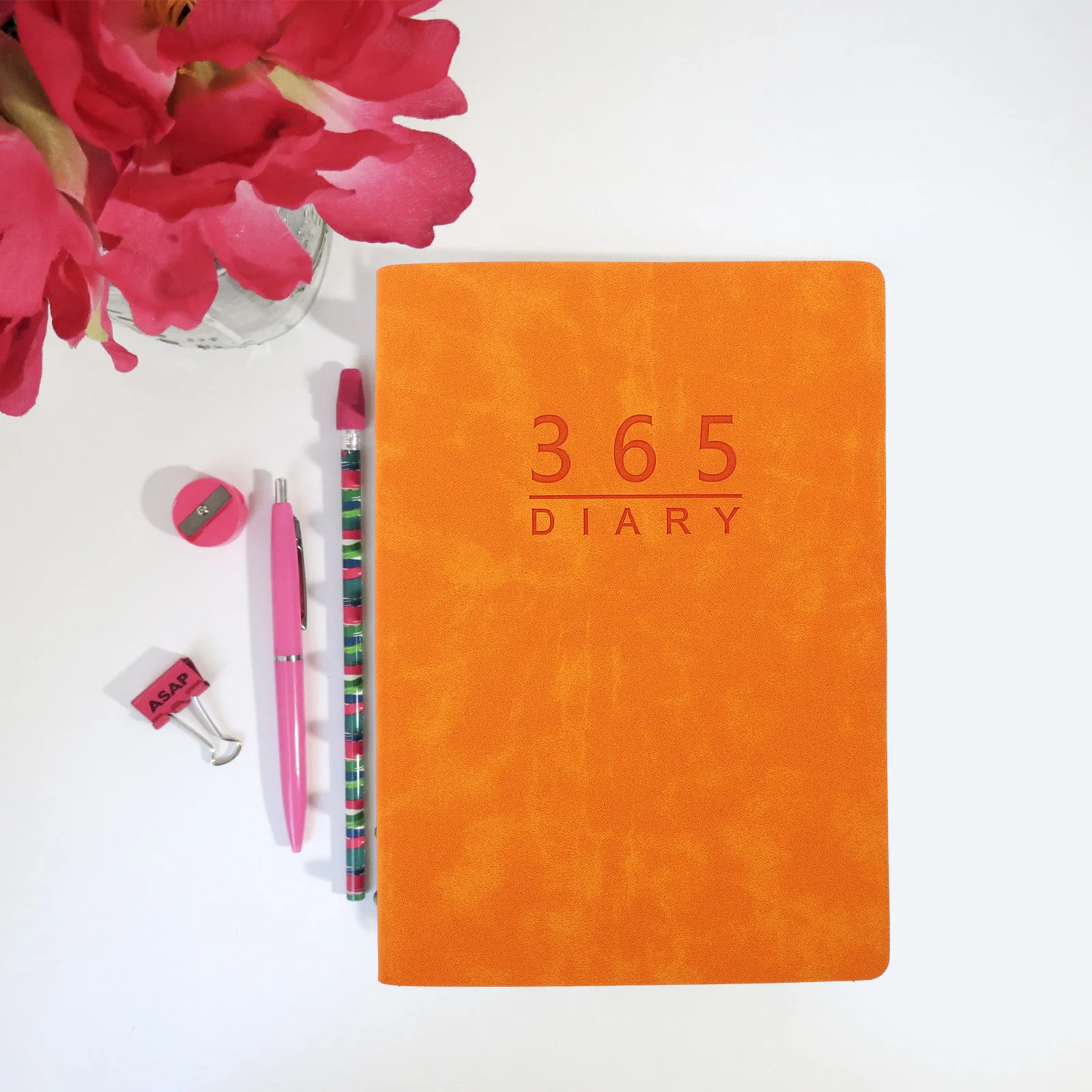 2024 Daily Planner Notepad Yearly Schedule Students Office Notebook Time Management Planning Notebook Note Book