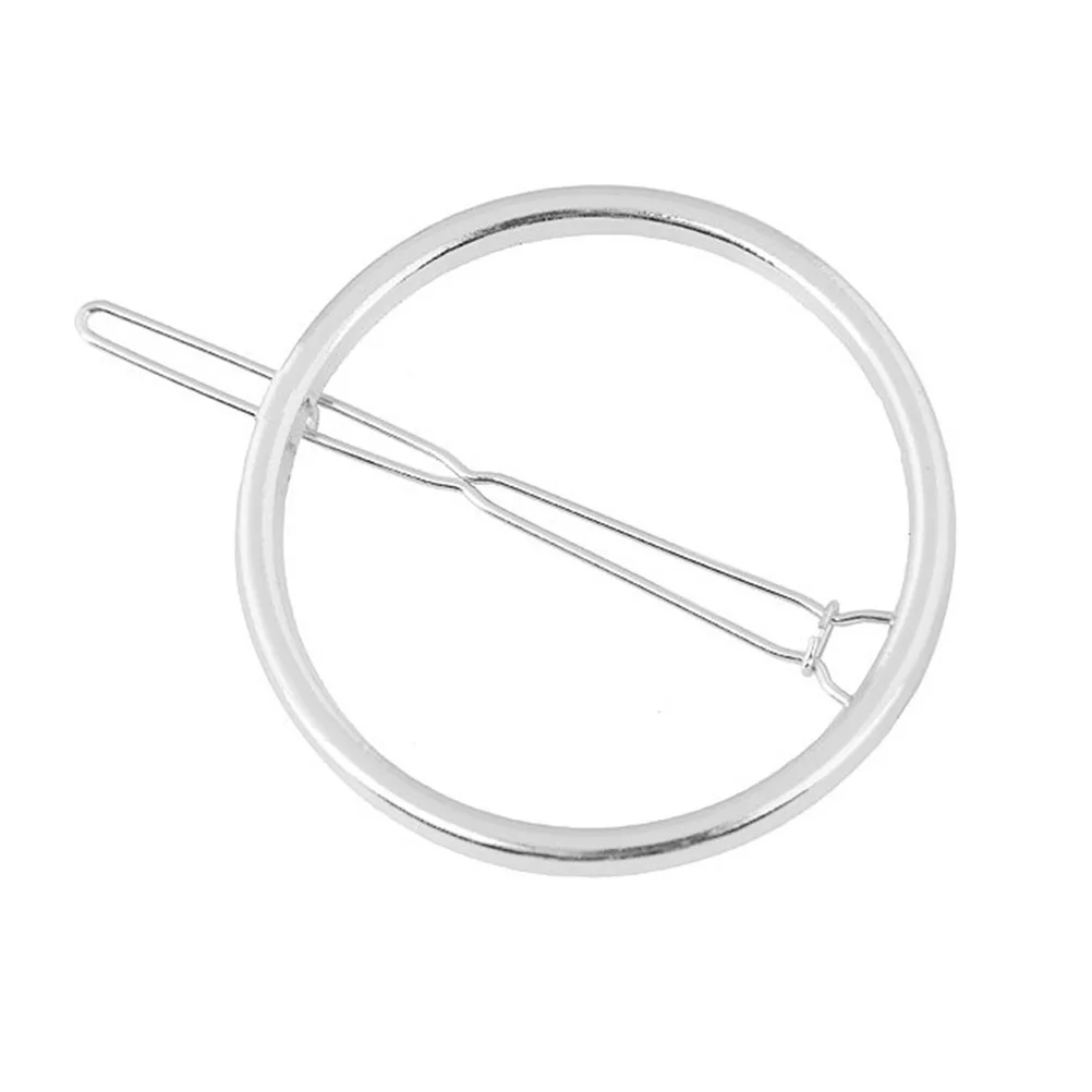 

2Pcs Simple Hairpins Alloy Headdress for Women Ponytail Hairpin Creative Design Perfect Gift for Lady Holiday Work Wear