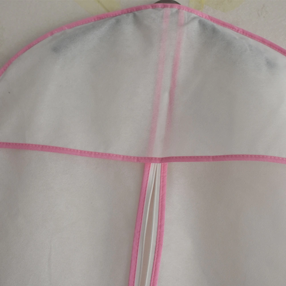 

1pc Non-woven Fabric Wedding Dress Clothes Garments Covers Bags for Family Use and Protecting Clothes Against Dust 150cm Long