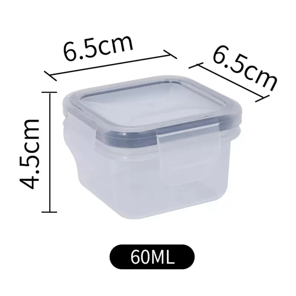 PP Stackable Microwave Safe Food Containers with Lid for Camping Outdoor Activities Meal Prep Sampling and Refrigerator Use