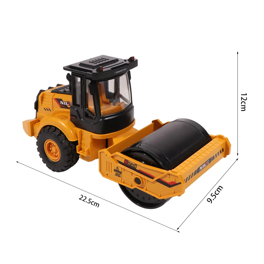

1:60 Scale Engineering Car Model Forklift Dumper High Simulation Construction Truck Road Roller Vehicle Excavator Bulldozer