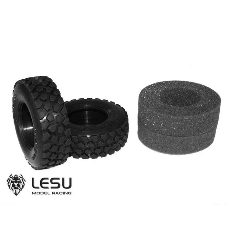 1/14 truck Tamiya drag head gravel tire skin mud head dump truck 85MM diameter tire LESU model