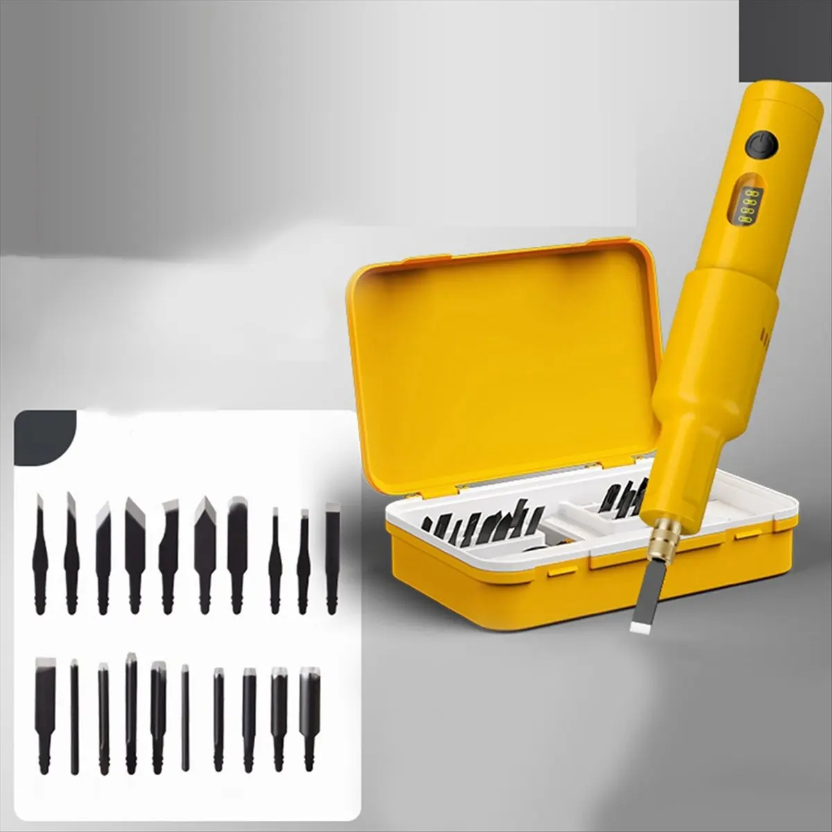 40W Electric Carving Knife Set Furniture Carpentry Root Carving Knife Tool Sculpture Carpenter Chise