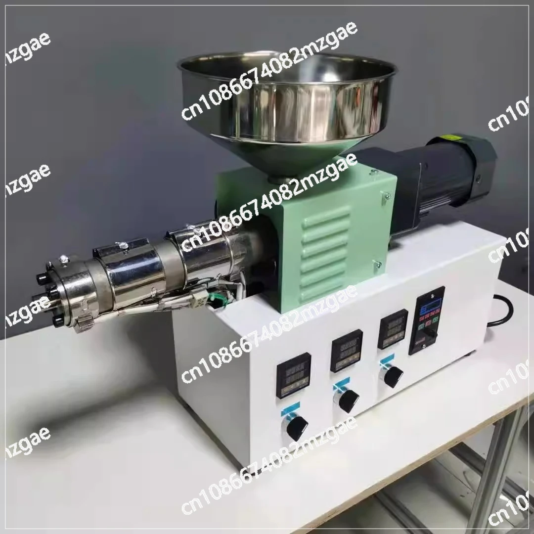 SJ25 miniature brushed pipe profile extrusion machine desktop 3D printing silk extruder