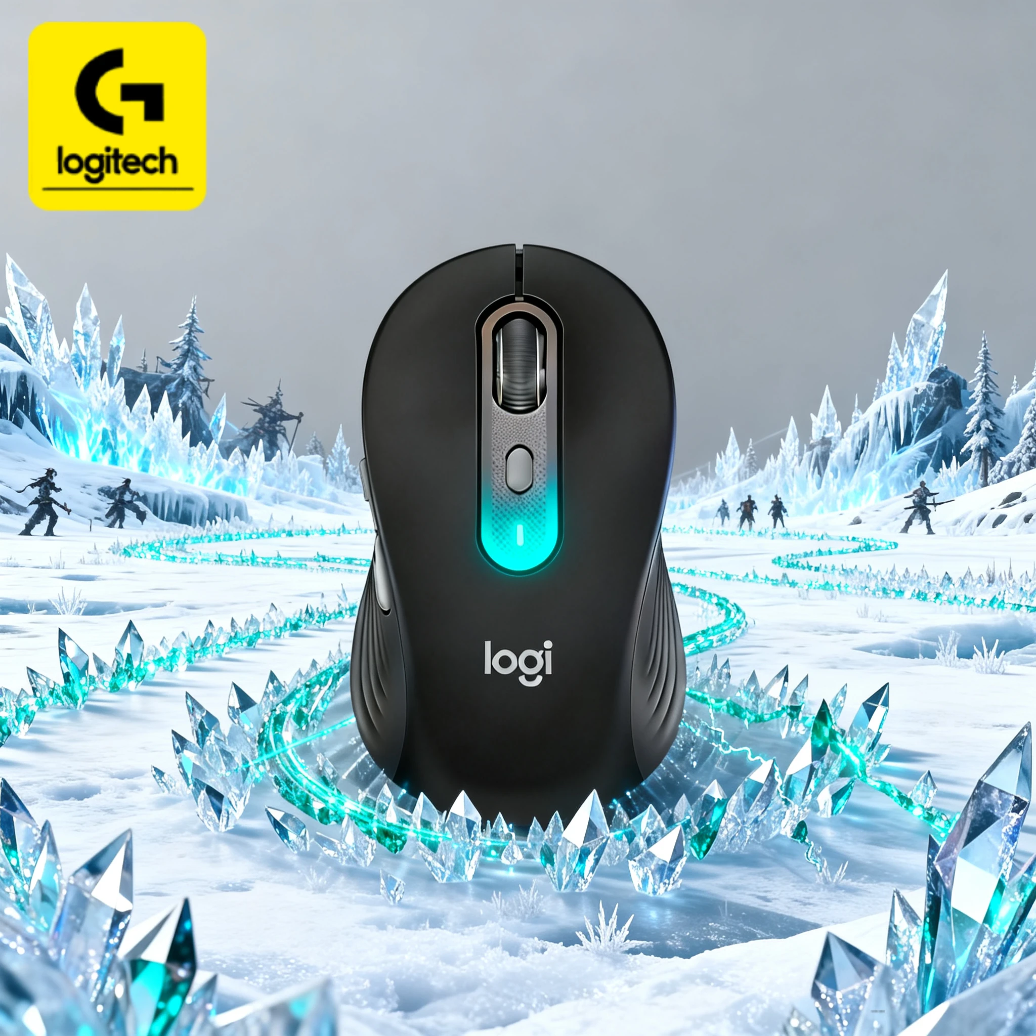 

Беспроводная бесшумная мышь Logitech M750, двойной режим работы 2.4G/Bluetooth, интеллектуальное колесо прокрутки + 24 месяца автономной работы, лучший выбор