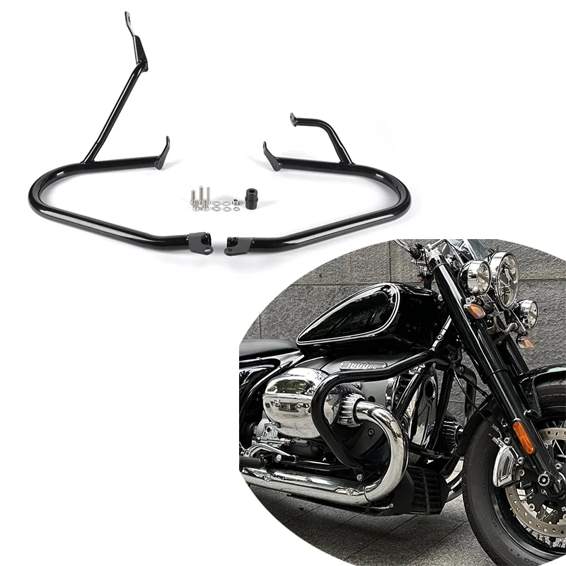 Motorcycle Highway Bumper Frame Protection Chopped Engine Stunt Cage Fairing Anti-collision Bar  Black Fit For Bmw R18 2021-2026