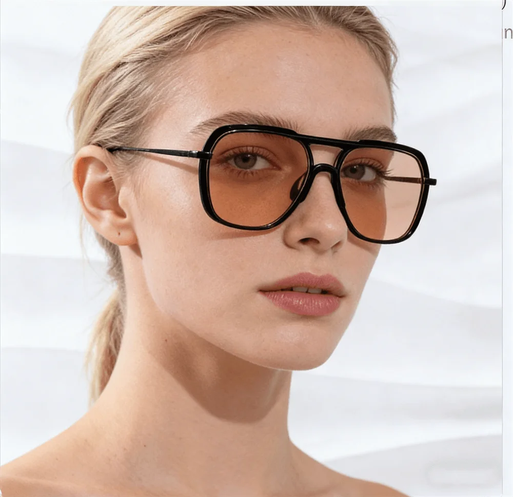 

Ins модные высококачественные солнцезащитные очки летние солнцезащитные очки в квадратной оправе для спорта на открытом воздухе MJ0670